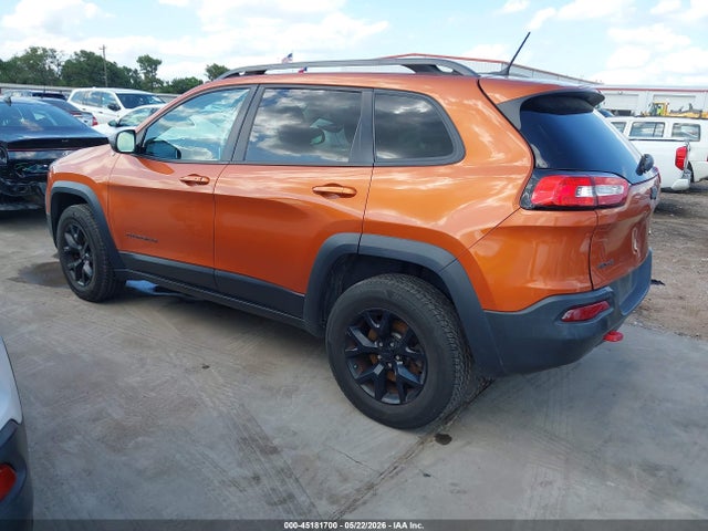 45181700 :رقم المزاد ، 1C4PJMBS2FW789534 vin ، 2015 Jeep Cherokee Trailhawk مزاد بيع