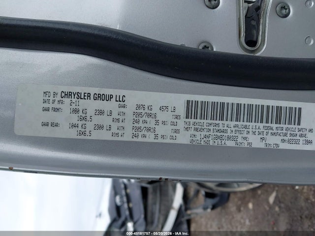 2011 Jeep Patriot Sport მანქანა იყიდება აუქციონზე, vin: 1J4NF1GBXBD180322, აუქციონის ნომერი: 45181757