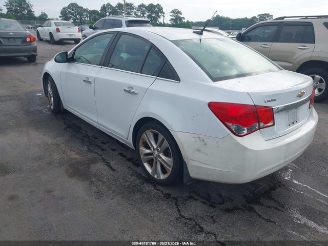 2013 Chevrolet Cruze Ltz მანქანა იყიდება აუქციონზე, vin: 1G1PG5SB0D7115287, აუქციონის ნომერი: 45181768