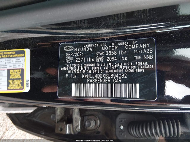 Hyundai ELANTRA SE 2025 KMHLL4DGXSU894082 Image 9
