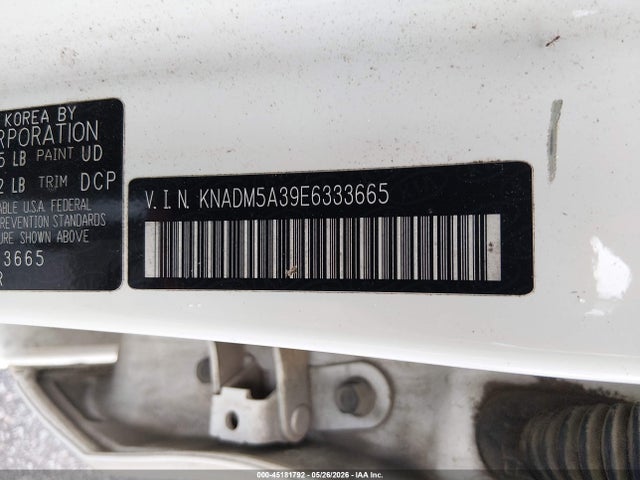 Aukcja sprzedaży 2014 Kia Rio Lx, vin: KNADM5A39E6333665, numer aukcji: 45181792