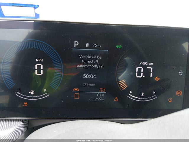 45181804 :رقم المزاد ، KMHL64JA0SA437712 vin ، 2025 Hyundai Sonata Sel مزاد بيع