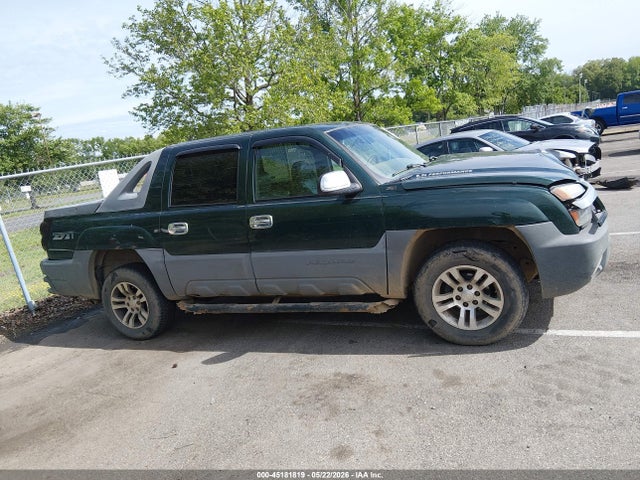 Продажа на аукционе авто 2002 Chevrolet Avalanche 1500, vin: 3GNEK13T22G167526, номер лота: 45181819