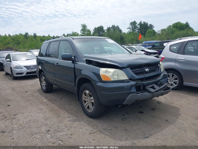 45181841 :رقم المزاد ، 2HKYF18704H530485 vin ، 2004 Honda Pilot Ex-l مزاد بيع