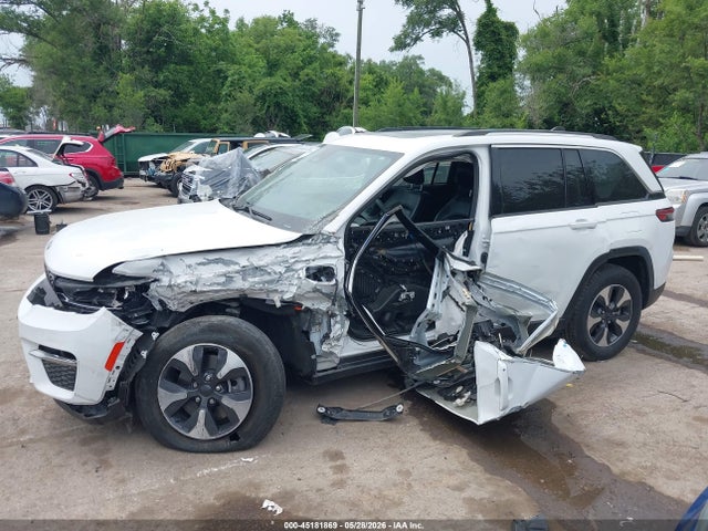 2023 Jeep Grand Cherokee 4xe მანქანა იყიდება აუქციონზე, vin: 1C4RJYB63PC626249, აუქციონის ნომერი: 45181869