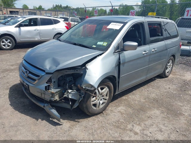 45181914 :رقم المزاد ، 5FNRL38665B023266 vin ، 2005 Honda Odyssey Ex-l مزاد بيع