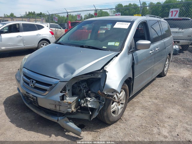 45181914 :رقم المزاد ، 5FNRL38665B023266 vin ، 2005 Honda Odyssey Ex-l مزاد بيع
