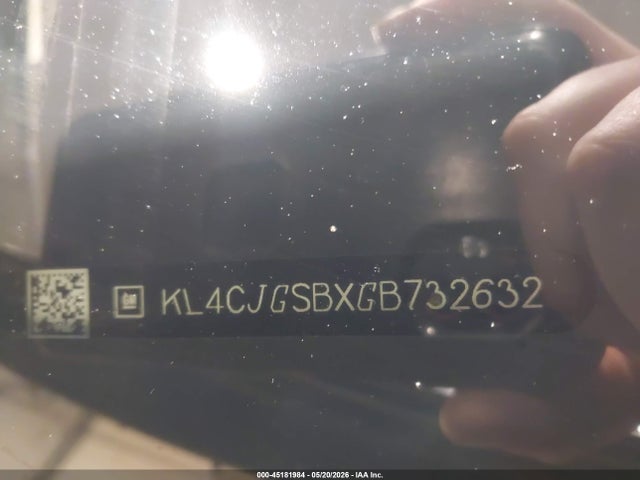 Aukcja sprzedaży 2016 Buick Encore Leather, vin: KL4CJGSBXGB732632, numer aukcji: 45181984