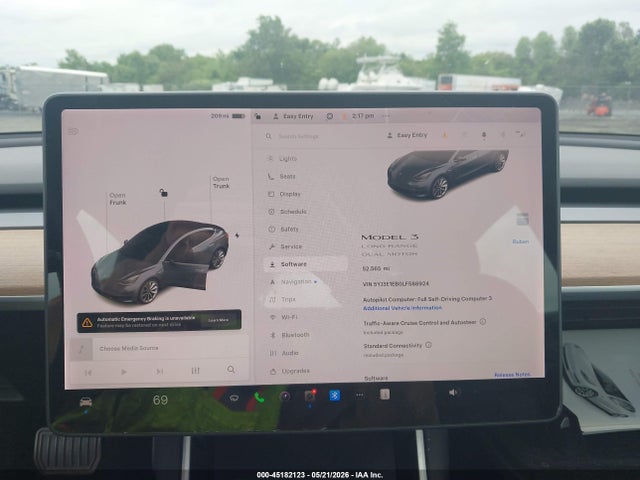 Продажа на аукционе авто 2020 Tesla Model 3 Long Range Dual Motor All-wheel Drive, vin: 5YJ3E1EB0LF588924, номер лота: 45182123