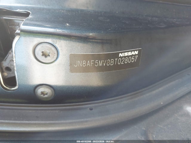 Продажа на аукционе авто 2011 Nissan Juke Sl, vin: JN8AF5MV8BT028057, номер лота: 45182266