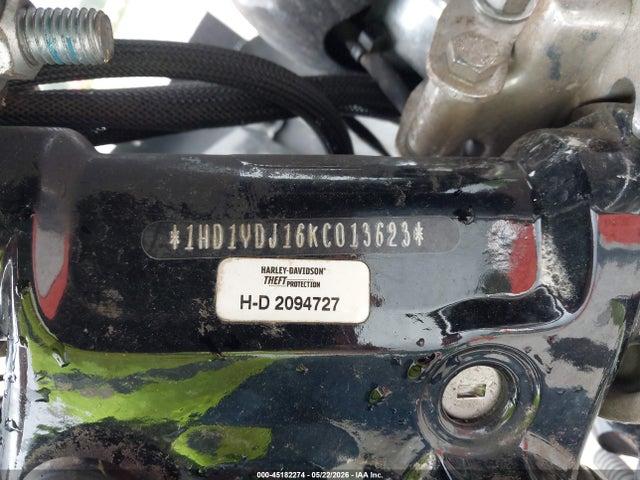 Продажа на аукционе авто 2019 Harley-davidson Flsl, vin: 1HD1YDJ16KC013623, номер лота: 45182274