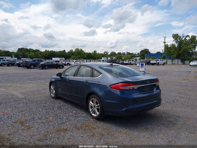Продаж на аукціоні авто 2018 Ford Fusion Hybrid S, vin: 3FA6P0UU1JR282062, номер лоту: 45182287