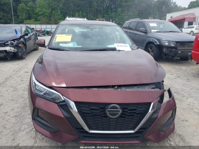 45182289 :رقم المزاد ، 3N1AB8CV2MY265750 vin ، 2021 Nissan Sentra Sv Xtronic Cvt مزاد بيع