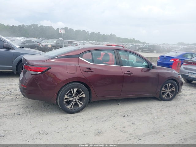 45182289 :رقم المزاد ، 3N1AB8CV2MY265750 vin ، 2021 Nissan Sentra Sv Xtronic Cvt مزاد بيع