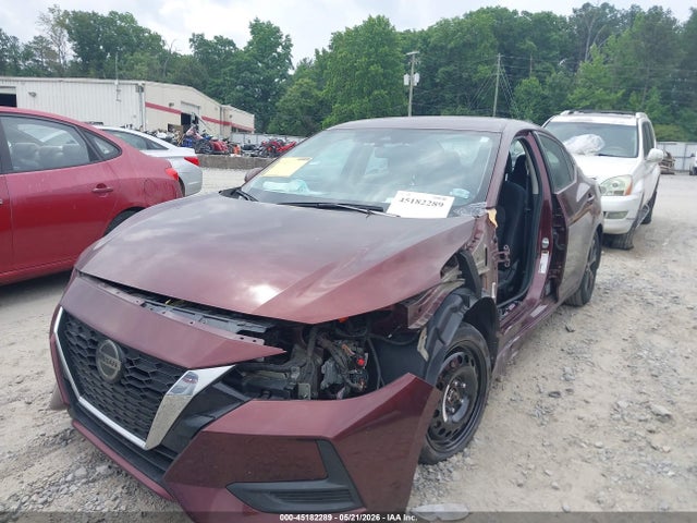 45182289 :رقم المزاد ، 3N1AB8CV2MY265750 vin ، 2021 Nissan Sentra Sv Xtronic Cvt مزاد بيع
