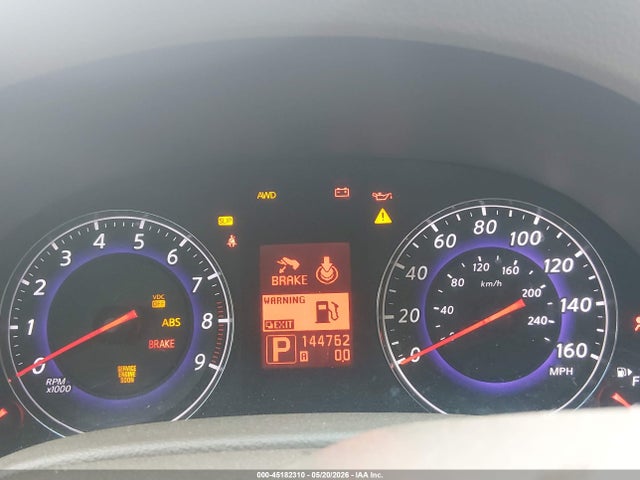 45182310 :رقم المزاد ، JNKBV61F08M272759 vin ، 2008 Infiniti G35x مزاد بيع