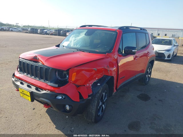 Aukcja sprzedaży 2022 Jeep Renegade Trailhawk 4x4, vin: ZACNJDC11NPN84132, numer aukcji: 45182323