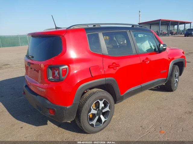 Aukcja sprzedaży 2022 Jeep Renegade Trailhawk 4x4, vin: ZACNJDC11NPN84132, numer aukcji: 45182323