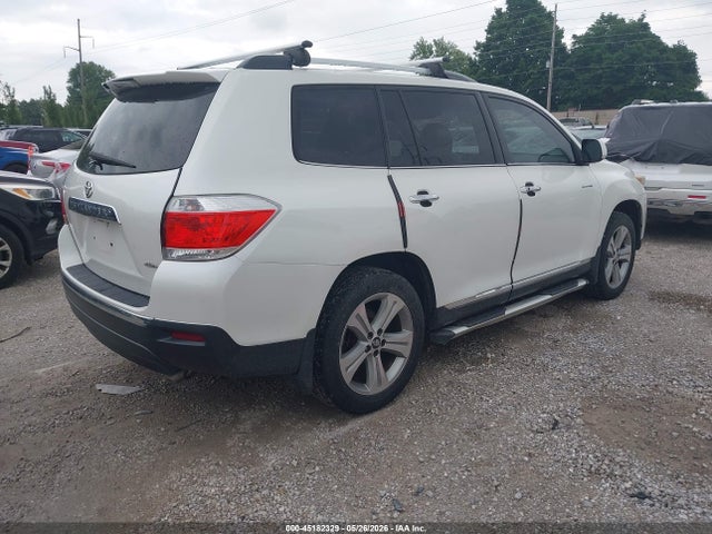 Продаж на аукціоні авто 2013 Toyota Highlander Limited V6, vin: 5TDDK3EH3DS209344, номер лоту: 45182329