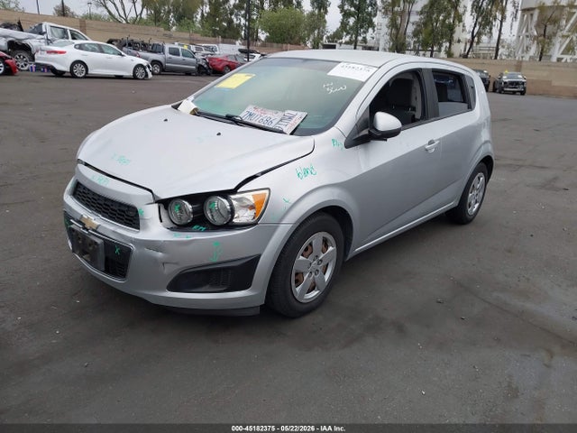 2015 Chevrolet Sonic Ls Auto მანქანა იყიდება აუქციონზე, vin: 1G1JA6SH6F4160465, აუქციონის ნომერი: 45182375