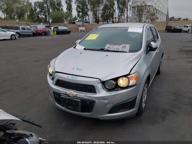 2015 Chevrolet Sonic Ls Auto მანქანა იყიდება აუქციონზე, vin: 1G1JA6SH6F4160465, აუქციონის ნომერი: 45182375