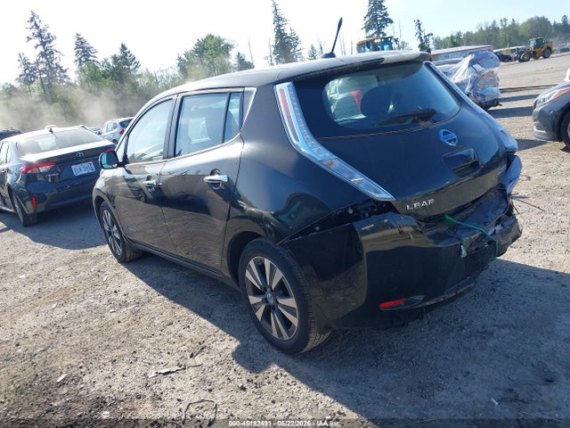 2014 Nissan Leaf Sl მანქანა იყიდება აუქციონზე, vin: 1N4AZ0CP0EC337735, აუქციონის ნომერი: 45182491