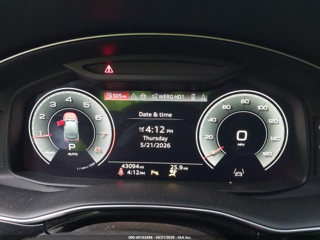 2024 Audi Q7 Premium Plus 45 Tfsi Quattro Tiptronic მანქანა იყიდება აუქციონზე, vin: WA1LCBF74RD005593, აუქციონის ნომერი: 45182496