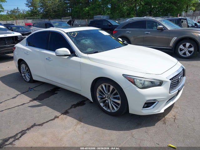 45182558 :رقم المزاد ، JN1EV7AR8KM556522 vin ، 2019 Infiniti Q50 3.0t Luxe مزاد بيع