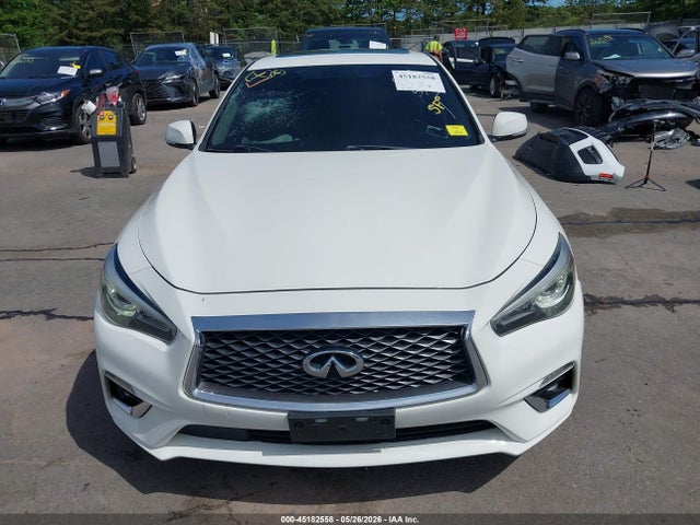 45182558 :رقم المزاد ، JN1EV7AR8KM556522 vin ، 2019 Infiniti Q50 3.0t Luxe مزاد بيع