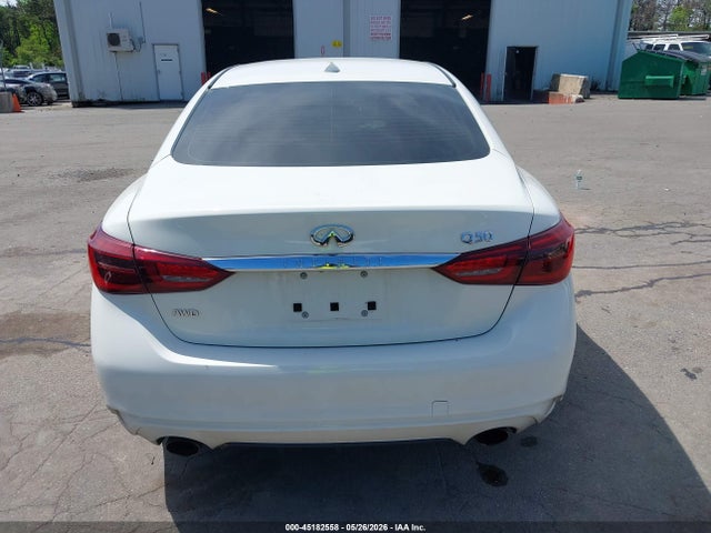 45182558 :رقم المزاد ، JN1EV7AR8KM556522 vin ، 2019 Infiniti Q50 3.0t Luxe مزاد بيع