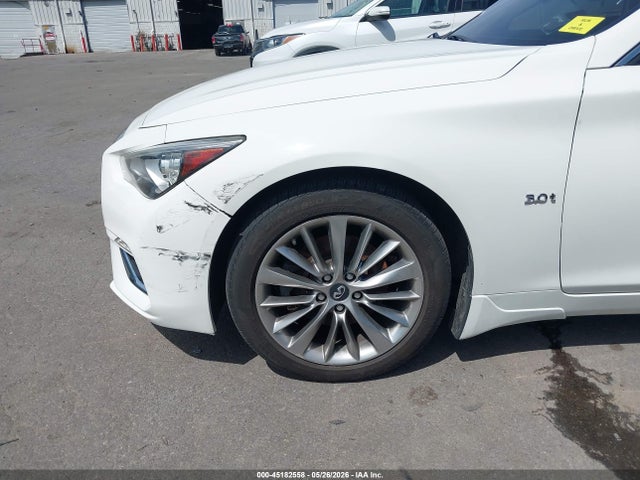 45182558 :رقم المزاد ، JN1EV7AR8KM556522 vin ، 2019 Infiniti Q50 3.0t Luxe مزاد بيع