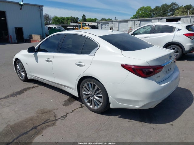 45182558 :رقم المزاد ، JN1EV7AR8KM556522 vin ، 2019 Infiniti Q50 3.0t Luxe مزاد بيع