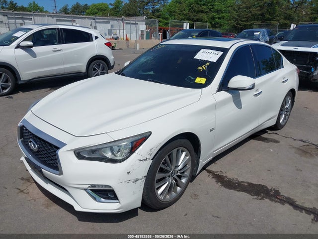 45182558 :رقم المزاد ، JN1EV7AR8KM556522 vin ، 2019 Infiniti Q50 3.0t Luxe مزاد بيع