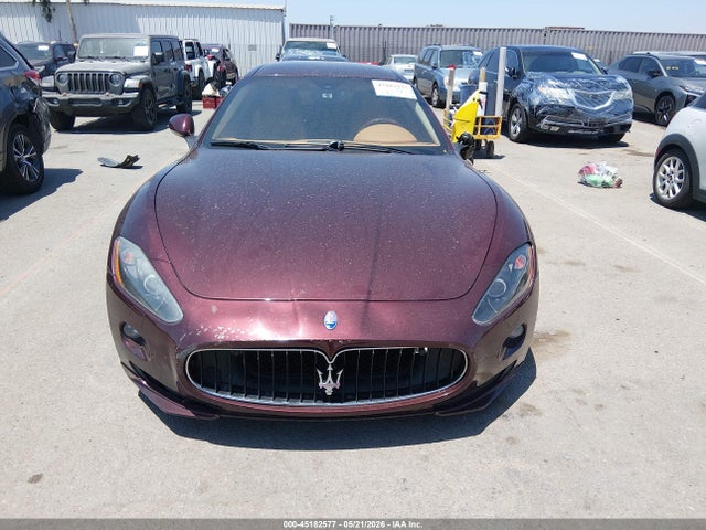 45182577 :رقم المزاد ، ZAM45KLA6C0065129 vin ، 2012 Maserati Granturismo S Automatic مزاد بيع