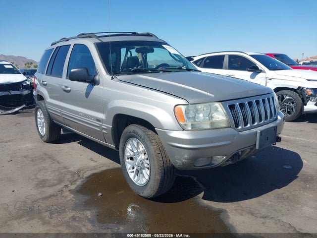 2002 Jeep Grand Cherokee Limited მანქანა იყიდება აუქციონზე, vin: 1J4GW58N42C101130, აუქციონის ნომერი: 45182580
