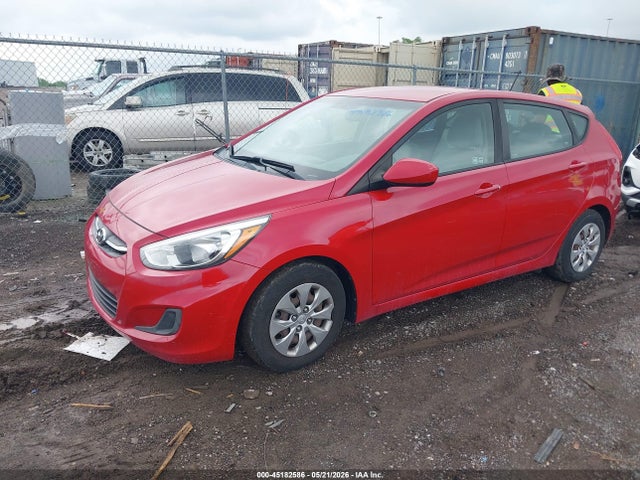 2017 Hyundai Accent Se მანქანა იყიდება აუქციონზე, vin: KMHCT5AE6HU350017, აუქციონის ნომერი: 45182586