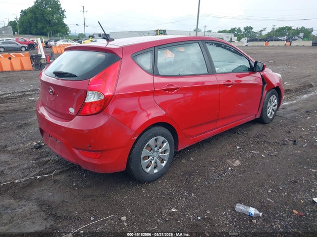 2017 Hyundai Accent Se მანქანა იყიდება აუქციონზე, vin: KMHCT5AE6HU350017, აუქციონის ნომერი: 45182586