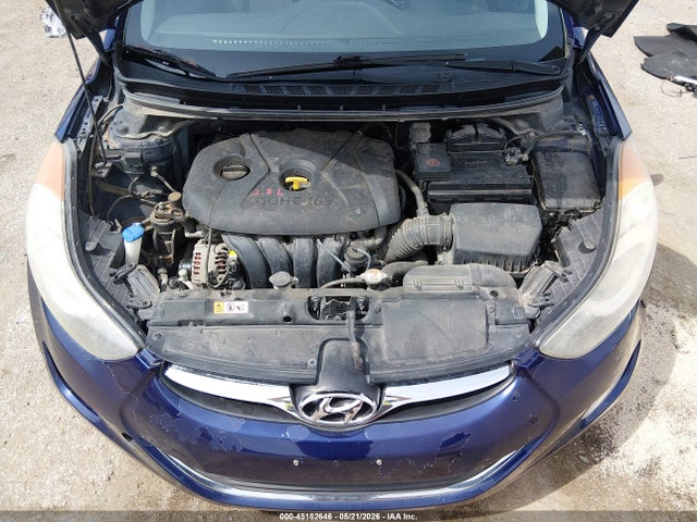 2013 Hyundai Elantra Gls მანქანა იყიდება აუქციონზე, vin: 5NPDH4AE3DH275981, აუქციონის ნომერი: 45182646