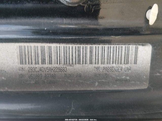 Auction sale of the 2010 Dodge Challenger Se, vin: 2B3CJ4DV5AH229683, lot number: 45182725