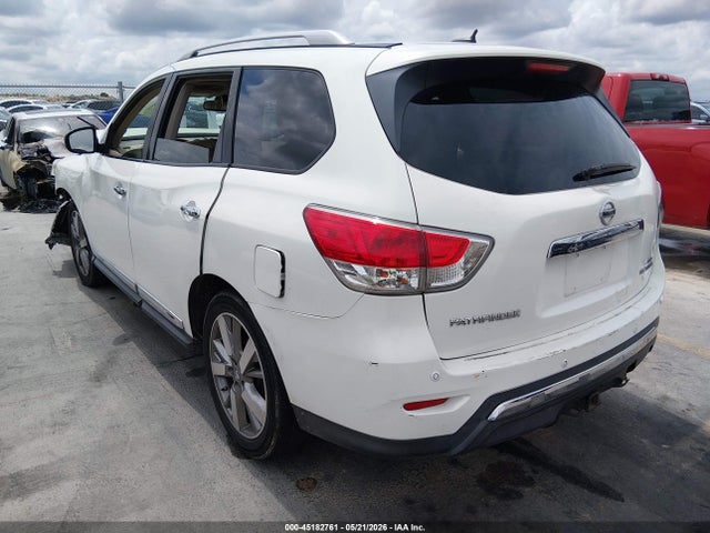 Продаж на аукціоні авто 2013 Nissan Pathfinder Platinum, vin: 5N1AR2MM8DC634093, номер лоту: 45182761