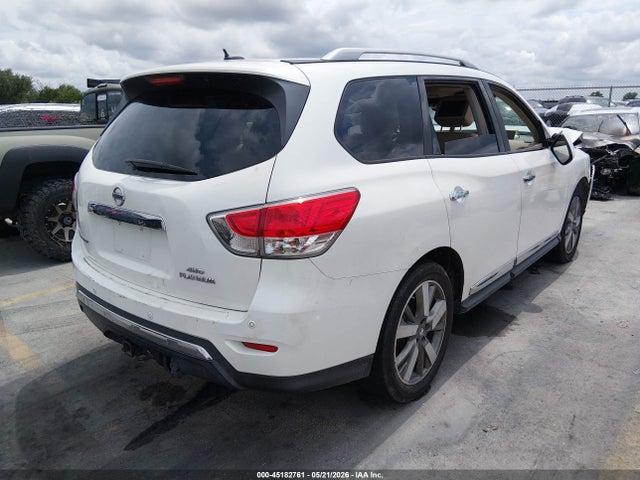 Продаж на аукціоні авто 2013 Nissan Pathfinder Platinum, vin: 5N1AR2MM8DC634093, номер лоту: 45182761