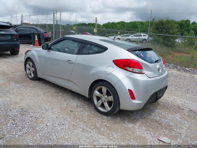 2012 Hyundai Veloster Base W/gray მანქანა იყიდება აუქციონზე, vin: KMHTC6AD1CU049662, აუქციონის ნომერი: 45182767