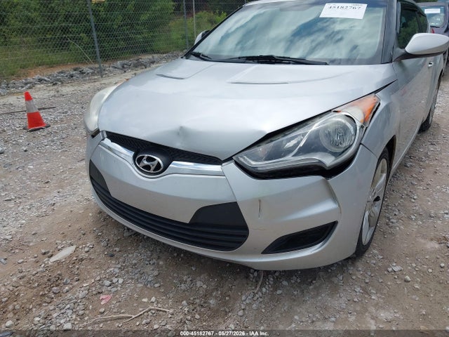 2012 Hyundai Veloster Base W/gray მანქანა იყიდება აუქციონზე, vin: KMHTC6AD1CU049662, აუქციონის ნომერი: 45182767