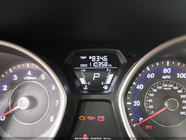 Продаж на аукціоні авто 2013 Hyundai Elantra Limited, vin: 5NPDH4AE4DH206622, номер лоту: 45182830