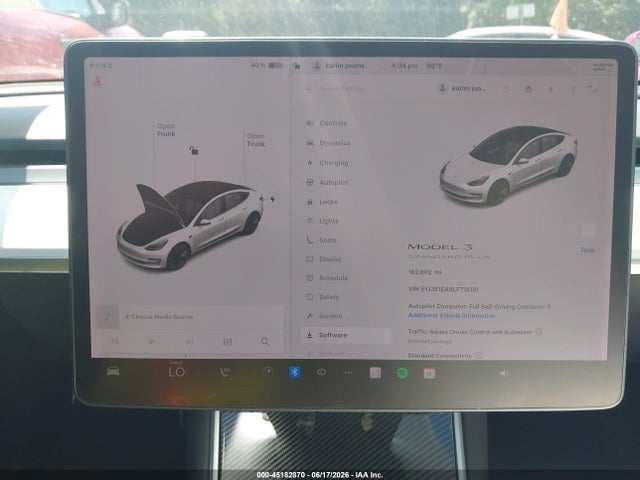 Aukcja sprzedaży 2020 Tesla Model 3 Standard Range Plus Rear-wheel Drive/standard Range Rear-wheel Drive, vin: 5YJ3E1EA8LF718181, numer aukcji: 45182870