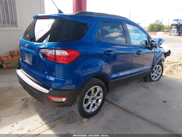 Aukcja sprzedaży 2021 Ford Ecosport Se, vin: MAJ3S2GE4MC404000, numer aukcji: 45182925