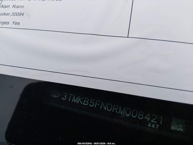 Aukcja sprzedaży 2024 Toyota Tacoma Sr5, vin: 3TMKB5FN0RM008421, numer aukcji: 45182942