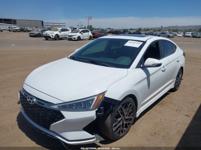 Продажа на аукционе авто 2019 Hyundai Elantra Sport, vin: KMHD04LB3KU860777, номер лота: 45182949