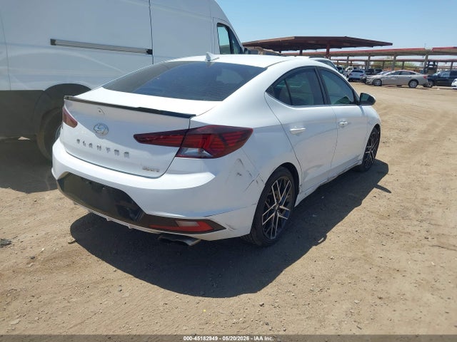 Продажа на аукционе авто 2019 Hyundai Elantra Sport, vin: KMHD04LB3KU860777, номер лота: 45182949