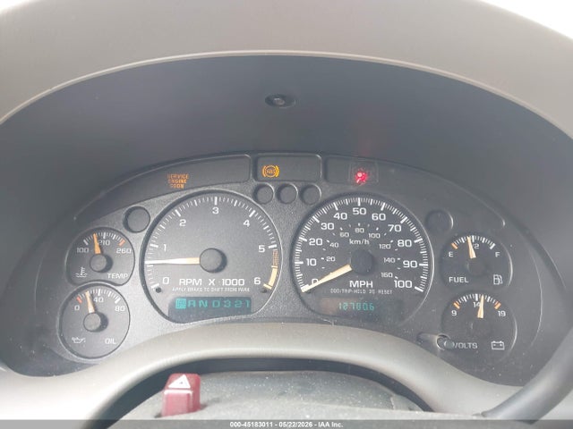 Aukcja sprzedaży 2002 Chevrolet Blazer Ls, vin: 1GNCT18W42K145298, numer aukcji: 45183011